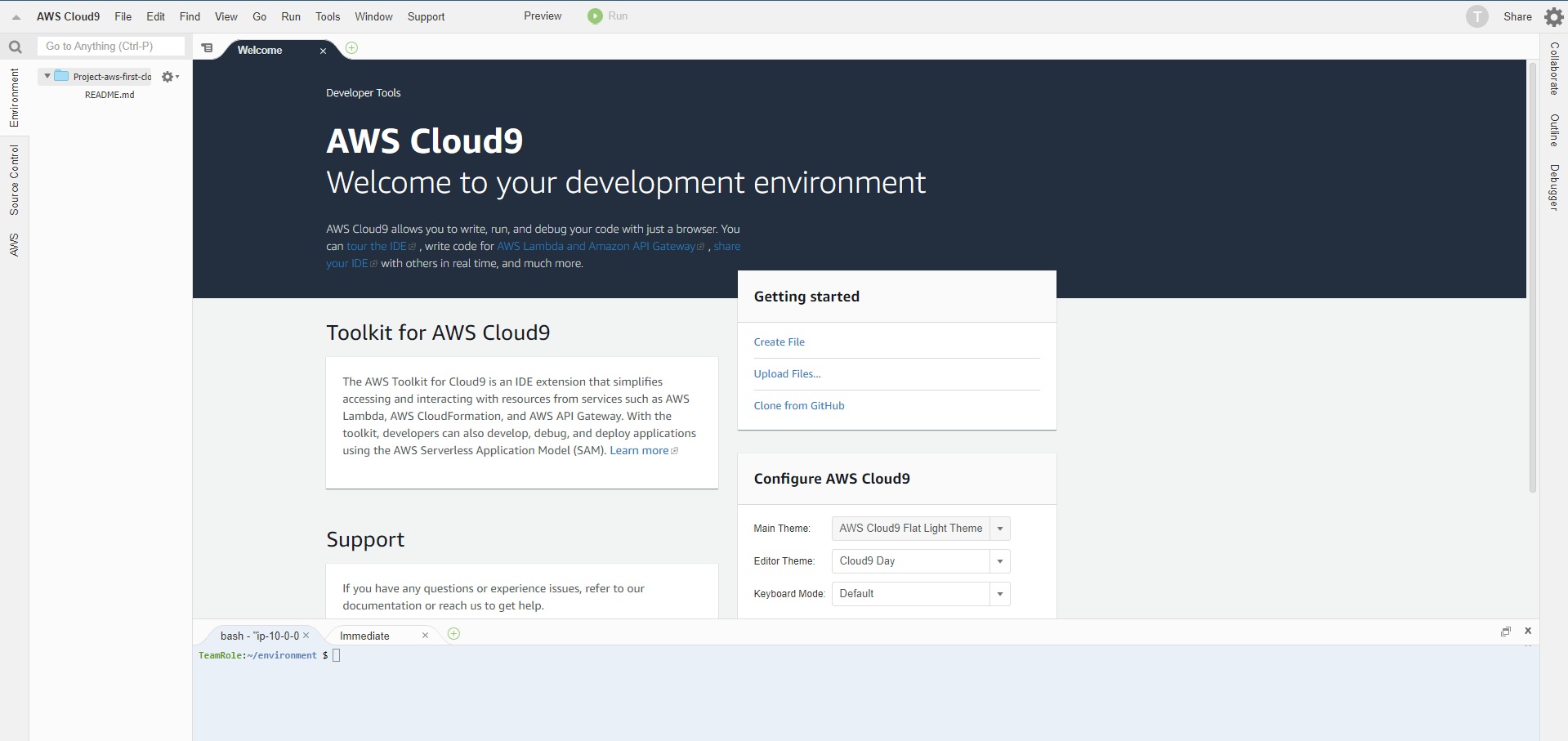 Create Stack CloudFormation