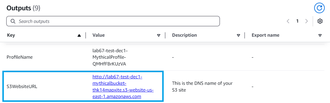 Check CloudFormation