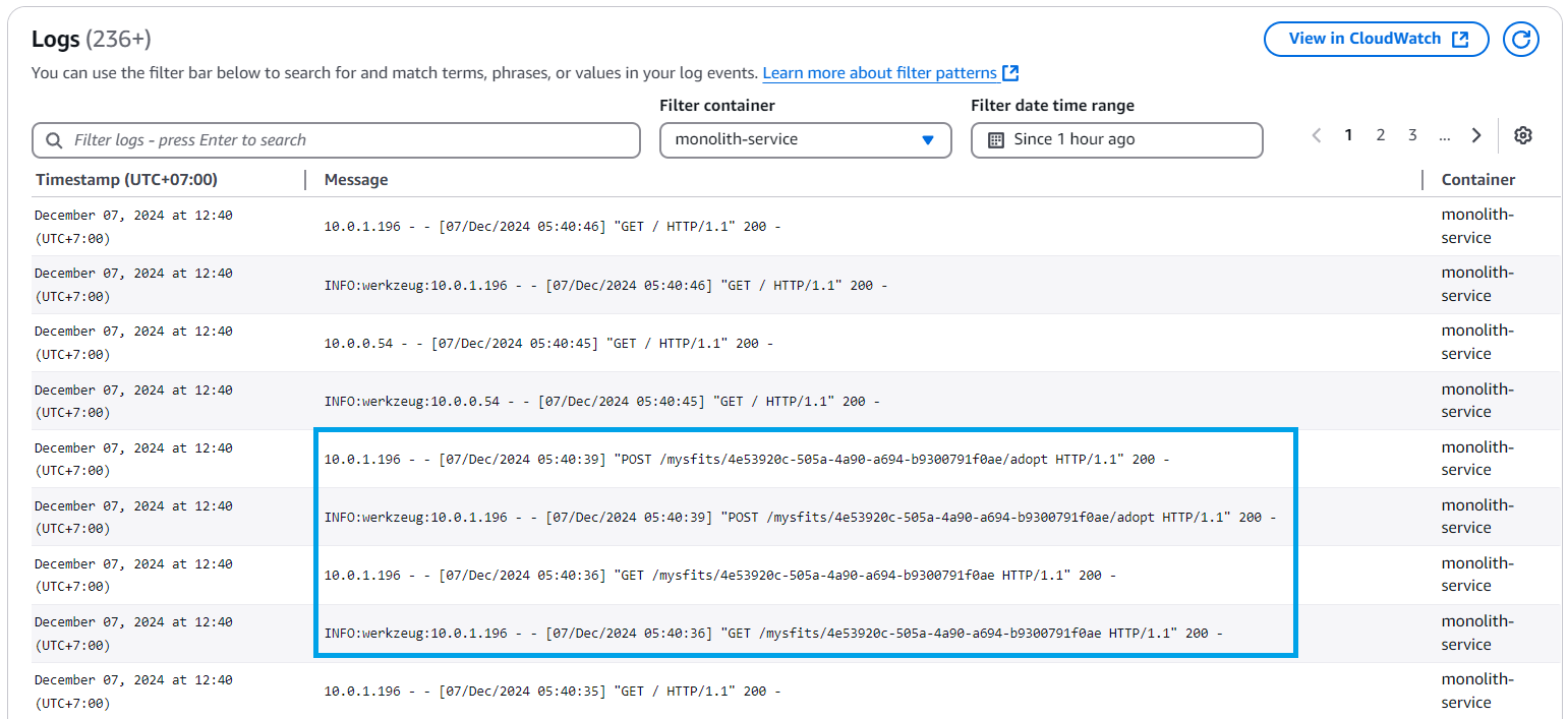 Deploy the container using AWS Fargate