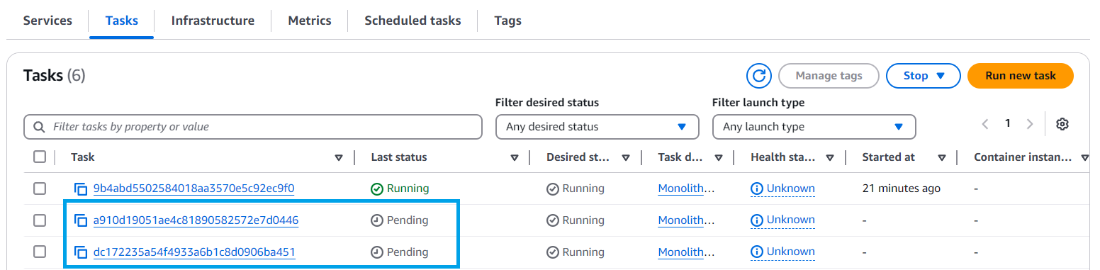 Deploy the container using AWS Fargate