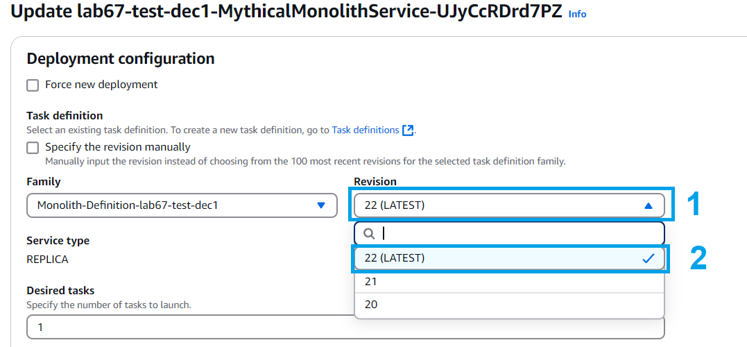 Deploy the container using AWS Fargate