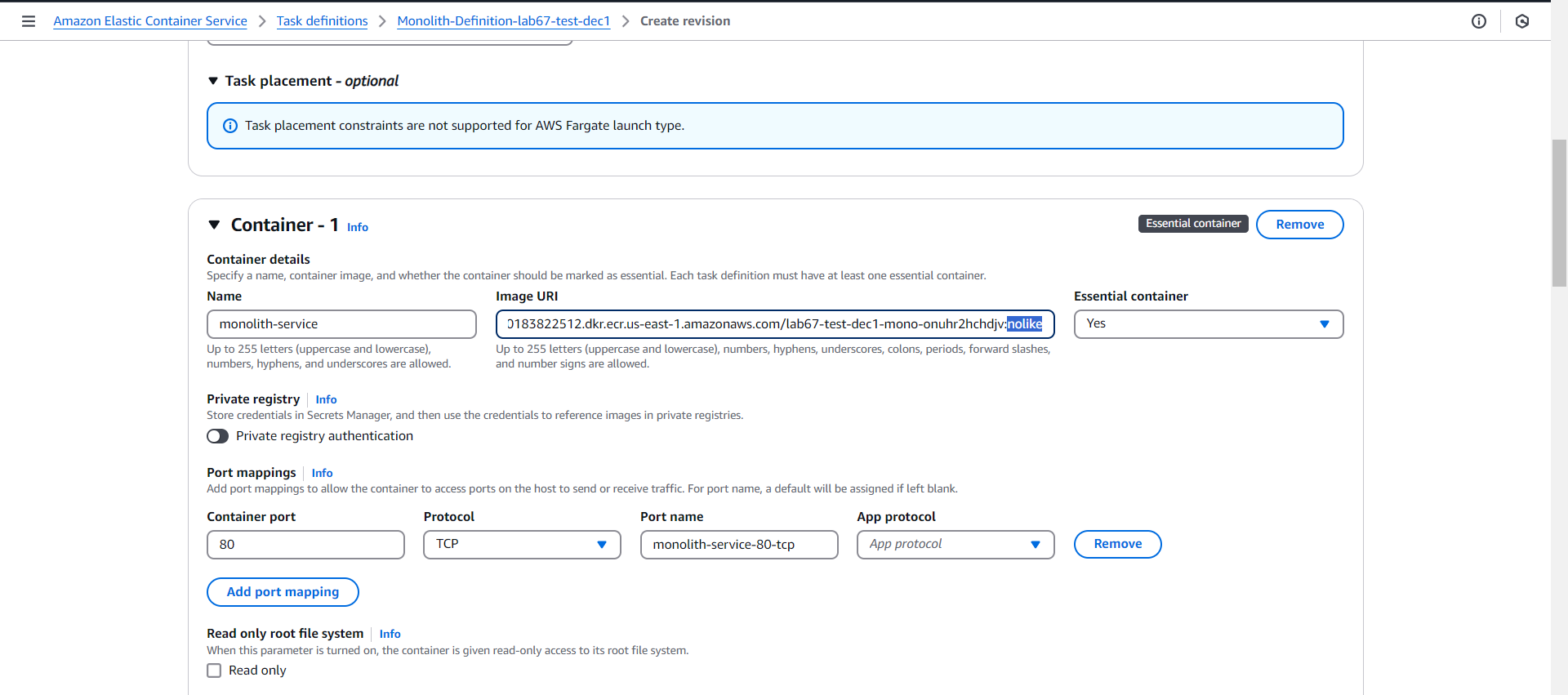  Microservices with AWS Fargate