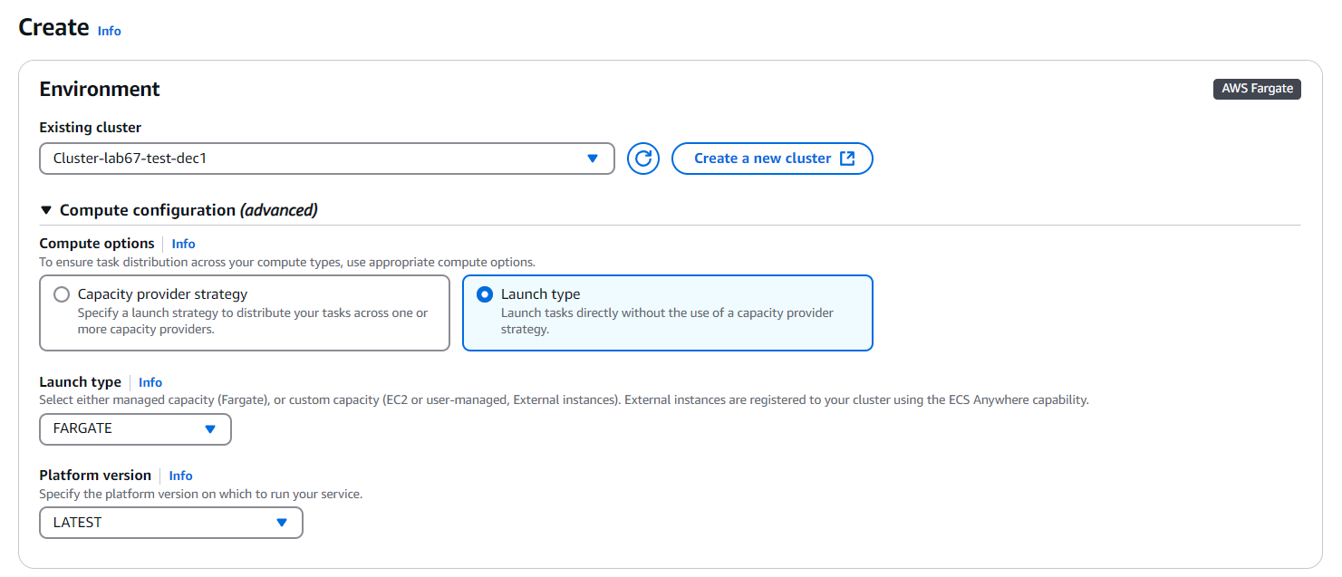 Microservices with AWS Fargate