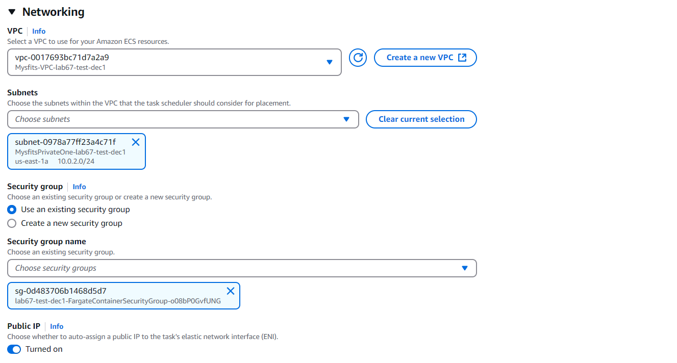  Microservices with AWS Fargate